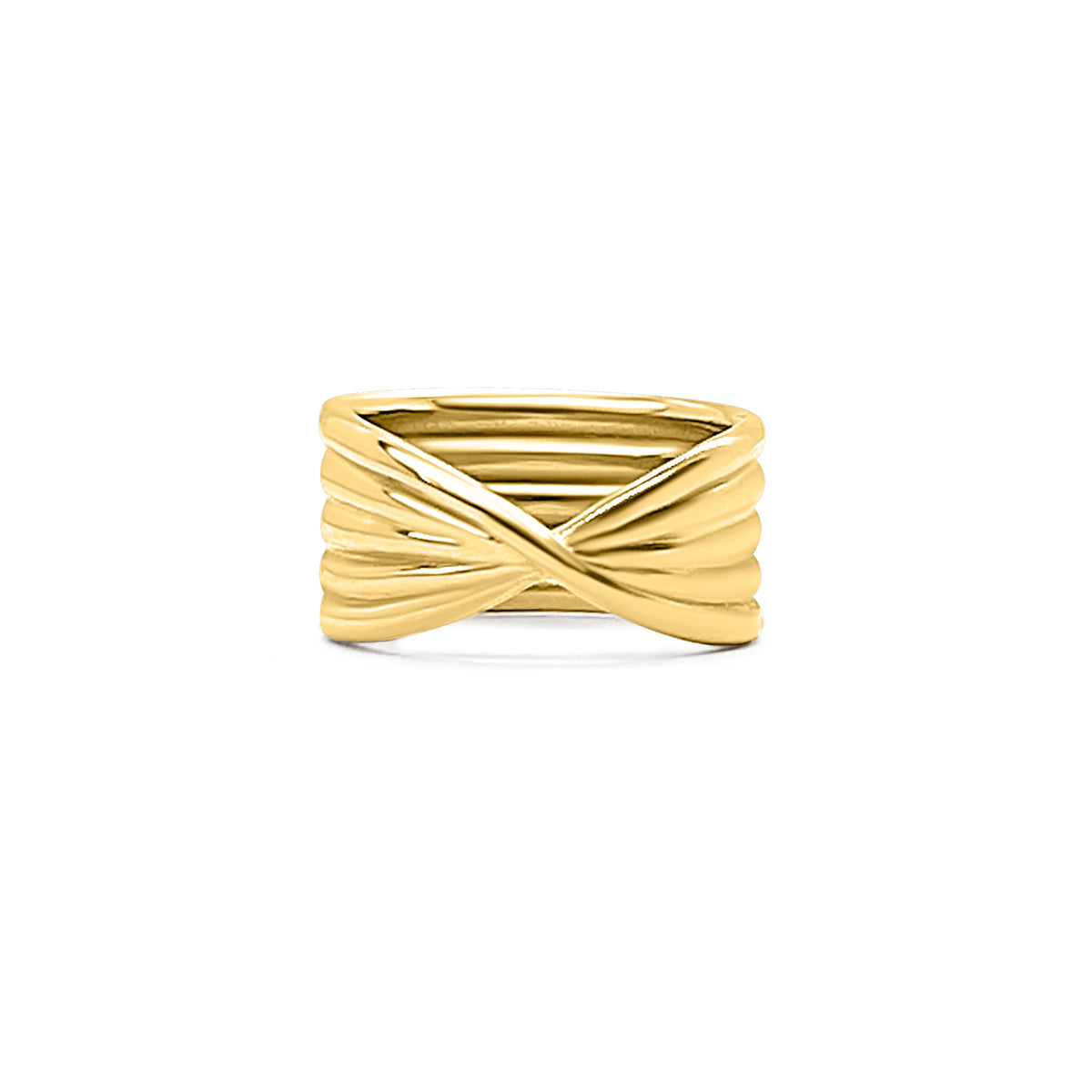 Twisted Layers Ring