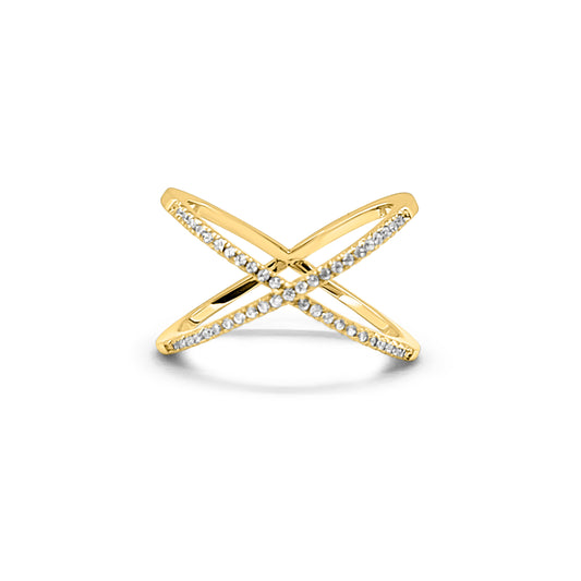 Criss Cross Ring
