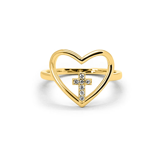 God Is Love Ring